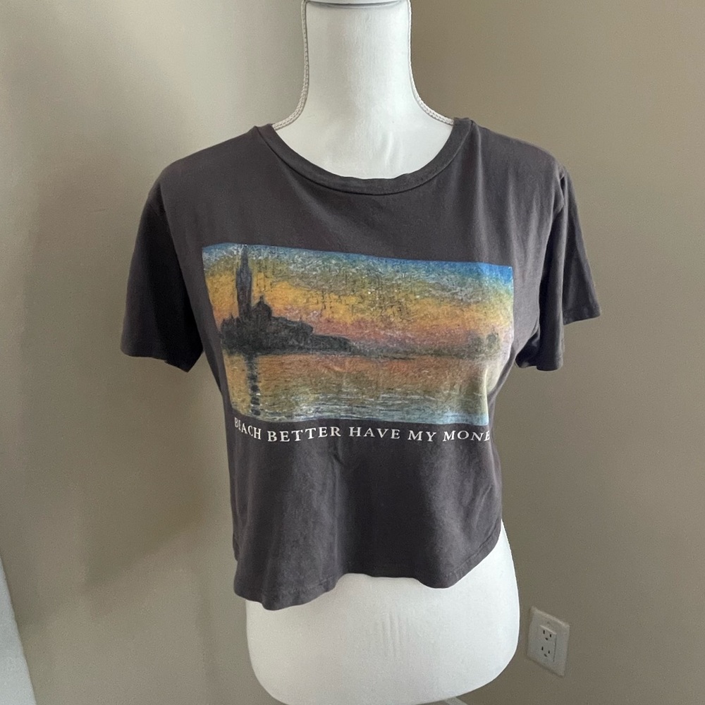 French Pastry Size small women’s crop top